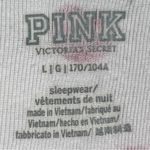 PINK - Victoria's Secret Pink Victoria’s Secret One Piece Cherry Cotton Jumper - pale pink - Size Large Photo 2