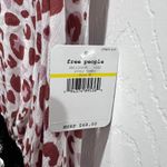 Free People  Intimately Ivory Combo Leopard Heart Print Bodysuit M Medium NWT Photo 3