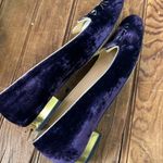 Charlotte Olympia Women’s  purple velvet Kitty  shoes limited edition size 38.5 Photo 6