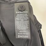 Babaton NEW  Aritizia Size 12 Allegory Jogger Pants Black Tapered Leg Mid Rise Photo 8