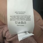 EXPRESS Body Contour Mock Neck Cut-Out Long Sleeve Bodysuit – Rose Mauve Photo 7