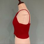 SheIn Sleeveless Red Summer Cropped Top Size Small Photo 1