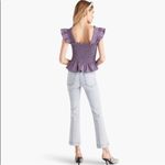 Hill House Paz Crop Top, Floral Jacquard, Medium Photo 3