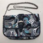 Hadaki Crossbody chain strap Mardi Gras paisley Satchel Purse Photo 0