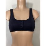 Seafolly New. 3 snap black scoop bikini set. Size USA 6. Retails $174 Photo 6