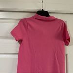 ZARA  Women's Basic Short Sleeve Short Knit Polo Dress Pink XS Photo 7