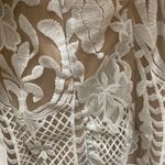 VICI  strapless white lace dress size small Photo 3