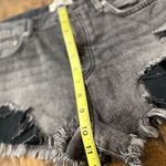 Free People We The Free Loving Good Vibrations Denim Shorts Sulfur Black Sz 29 Photo 7