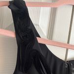 Max and Cleo Black Sleeveless cocktail Mini Dress Photo 3