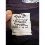 Eileen Fisher  Blazer jacket Purple Deep Plum Textured Silk open front size M Photo 5