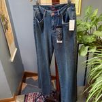 NWT Y2K JAG ‘Lucy’ Dark Wash Grunge Denim Jeans 12 Blue Photo 3