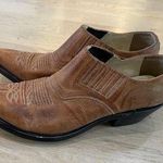 Old West Ankle cowboy booties brown MEASUREMENTS Photo 0
