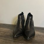 ALDO WOMENS  CASUAL BLACK Western STUDDED BOOTIES SIZE 8 Photo 4