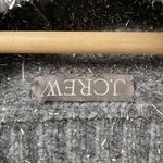 J.Crew Gray Metallic Silver Oversized Brushed Yarn Crewneck Sweater Size XS Photo 7