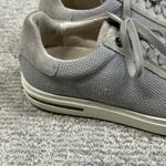 Birkenstock  Bend Low Canvas Shoes Womens 6.5 7 Suede Whale Gray Sneaker EU 37 Photo 1