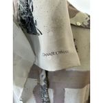 Dana Buchman Vintage  Light Blue & Grey Silk Button Down & Scarf Photo 7