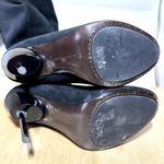 United Nude Knee High Boots Stiletto Heels Pull On Round Toe Black US 8.5 EU 39 Photo 4