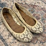 Lucky Brand  Cream Lace Ballet Flats Size 8 Photo 0