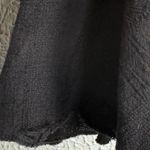 American Eagle  Black Outfitter Wrap Front Cami Dress Sleeveless Spaghetti Size S Photo 5