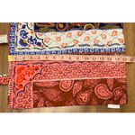 Quilted 13x15 100% Cotton Shopping Tote Cottagecore Boho Country Farmers Market‎ Blue Photo 3