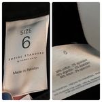 Sanctuary Social Standard By  New Black Camo Skinny Jean Size 6 Photo 9