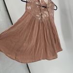 Free People dainty western bohemian romantic flowy lightweight pink sz XS Photo 3