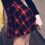 H&M Plaid Mini Skirt Photo 0