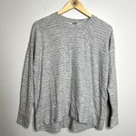 Aerie Marled Gray Long Sleeve Crewneck Sweater Photo 3