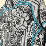 Title Nine Women’s Wool Blend Pull Over Sweater 1/4 Zip Outdoor Floral Print M Photo 11