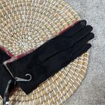 Coco + Carmen NWT  Women’s Touchscreen Compatible Plaid Gloves Fall Winter in Red Photo 2