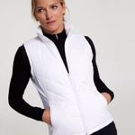Calia by Carrie Calia Women's Fall Lightweight Vest in Pure White size XL NWT Photo 0