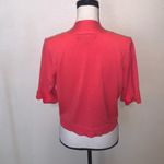 89th & Madison Pink Shrug Cropped Open Cardigan Sweater Size L Photo 5