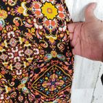 Oddi Multicolor Printed Scoop Neck Short Sleeve Maxi Dress Women's Size 3XL Photo 15