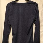Cuddl Duds  Long Sleeve Crew Warm Layers Thumbholes Flexfit Sz L NWT Blue Black Photo 4