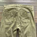 Hudson Jeans HUDSON Krista Ankle Skinny Jean Womens Sz 28 Olive Green Raw Hem Distressed Photo 6