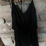 Forever 21 Black Open Back Romper Photo 4