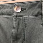 American Eagle  Women’s Super Stretch Olive Green Straight Leg Denim Jeans Photo 5