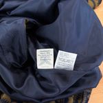 Pendleton 100% Virgin Wool Flared A-Line Skirt Size 6 Navy Brown Aztec USA Made Photo 4