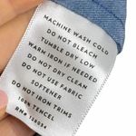 AYR  Blue Denim Tencel Sleeveless Top Photo 3