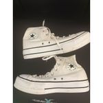 Converse  Chuck Taylor All Star Platform High White/White Women Size 10 560846F Photo 5