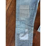 Anthropologie  Pilcro & The Letterpress Women's Patchwork Slim Boyfriend Jeans 26 Photo 5