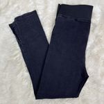 Boohoo  High Rise Pull‎ on Jeans Stretch Side Panel Black Washed Size 8 Photo 2