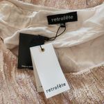 Retrofête Retrofete Ella Sequin Dress in Taffy Pink Size XL One Shoulder Belt NWT Photo 7