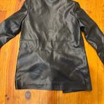 Abercrombie & Fitch  Vegan Leather Blazer Photo 6