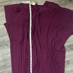 Lulus Deep Wine Maxi Dress – Open Back Elegance . Photo 9
