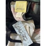 NWT Julienne W Sleeveless Halter Fit and Flare Mesh Overlay Dress Size S Small Black Photo 7