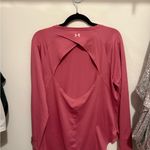 Under Armour NWT  mauve XL soft knit Women's Pink long sleeve top Photo 4