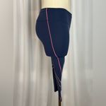 GapFit Black Capri Leggings with Coral Accent Lines (1040) Photo 3