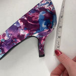 Easy Street  Women Size 11M Floral Print Pointed Toe Heels Shoes Fabric Upper Photo 8