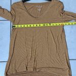 American Eagle  Women Stripe Soft & Sexy Slub Long Sleeve Shirt Size S. Photo 6